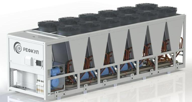 Чиллеры на базе винтовых компрессоров