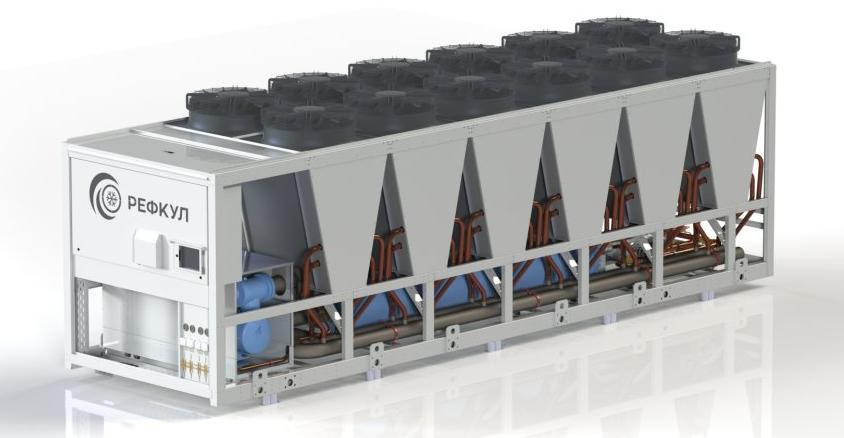 Чиллеры с опцией фрикулинга на базе винтовых компрессоров